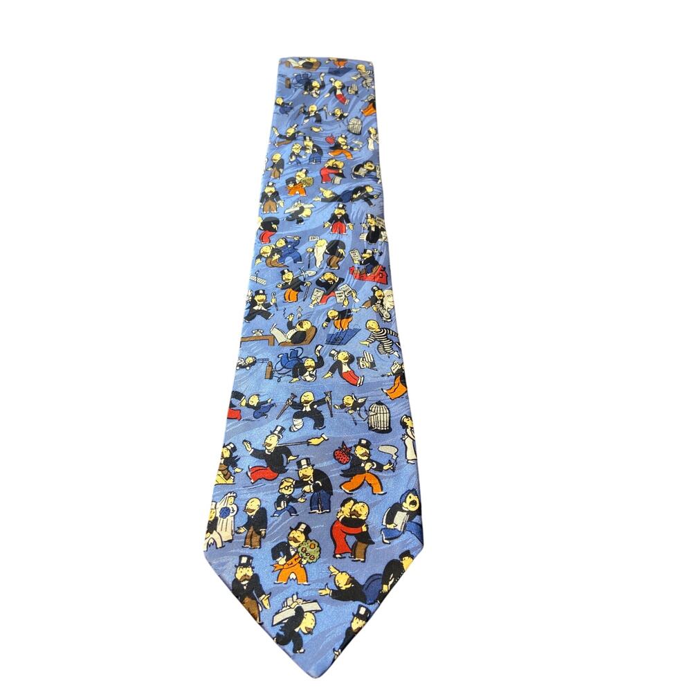 Monopoly board game , Rich Uncle Penny bags, neck‎ tie
